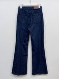 Pocket High Waist Center Crease Bootcut Denim