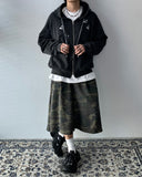 Vintage Damage Hooded Zip-Up
