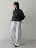 Embossed Dot Hooded Jumper