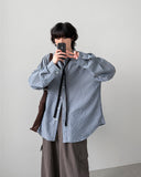 Aria Stripe Over Shirt