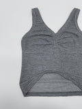 Creek Knit Shirring Sleeveless