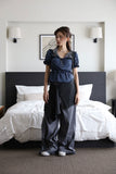 Muir Stud Pintuck Slacks