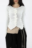 Eco shirring cardigan