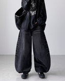 Elique Balloon Wide Denim