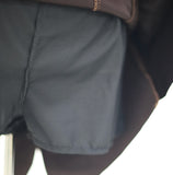 Tall Unbalanced Suede Skirt