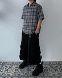 Strap Cargo Maxi Bermuda Pants