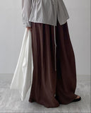 Lucy Strap Long Wide Pants