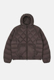 Hound quilting duck down hood padding jumper