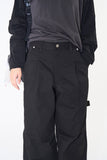 Space pier wide cotton pants
