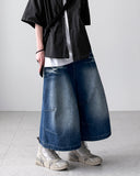 Damon Crop Wide Denim