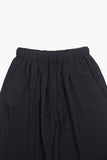 Texture wrinkle wide pants