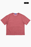 Levi pigment washed crop t-shirt