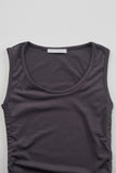 Lumi side shirring sleeveless
