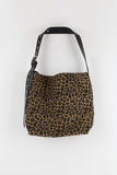 Leopard Belt Bucket Bag