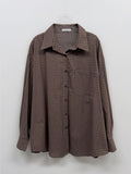 Autumn Tartan Check Overfit Shirt