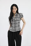 Pimp frill short sleeve shirt