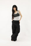 Needs Layered Mesh Bra Top