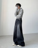 Col Brush Wide Denim