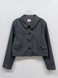 Lot Collar Short Jacket