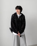 Hitori Net Hood Zip-up
