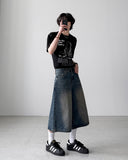 Vibe Washing Bermuda Denim