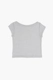 Tencel shoulder tee
