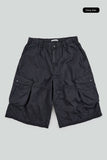 Fog bio washed cargo bermuda pants