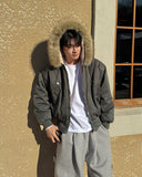 Laurent Raccoon Bomber Padding