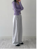 Two-way pleated training pants