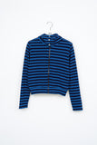 (W) Moor Striped Hooded Jacket