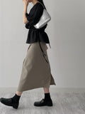 [Short sleeve ver.] Julie Frill Round Neck Blouse