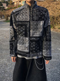 Quant Paisley Fleece Zip-Up Jacket