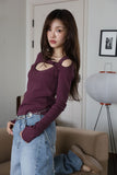 Noi Button Round Tee