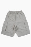 Opening utility bermuda pants