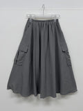 [Setup Available] Denma Cargo Banding Flare Skirt
