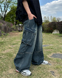 Logan Denim Cargo Pants