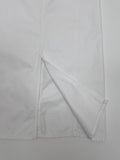 Rivet Cotton Curved H-Line Skirt