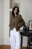 Rivet Cotton Blouson Jacket