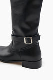 Luca western leather long boots