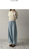 Shubi See-Through Half Blouse