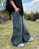 Logan Denim Cargo Pants