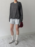 [Planning] Linen Two Tuck Wide Shorts