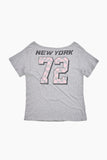 Checkerboard New York printing t-shirt