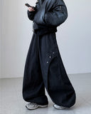 Denji Placket Wide Denim