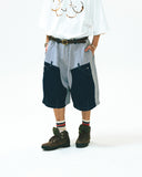 [AG] Denim Double Sweat Half Pants