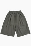 Ness snap tuck bermuda pants