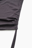 Lumi side shirring sleeveless