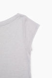 Tencel shoulder tee