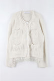 Sarah Tassel Tweed Cardigan