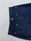 Pocket High Waist Center Crease Bootcut Denim